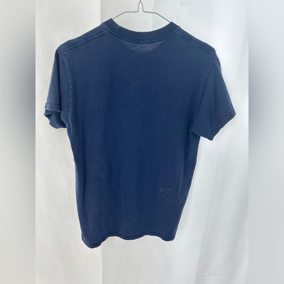 Steven Rhodes Bedtime Stories T-Shirt DON'T FALL ASLEEP Navy Blue - Picture 2 of 4